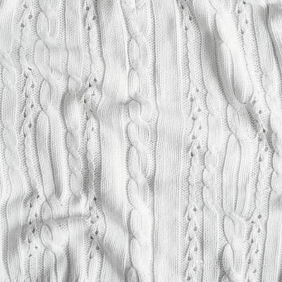白色象牙針織面料紋理。手工毛衣, 背景, 復(fù)制空間