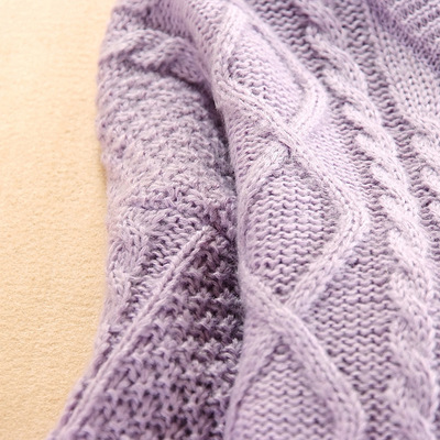 【秋冬女裝新款菱形套頭長袖毛衣 針織麻花圓領(lǐng)加厚針織毛衣F1019】價格,廠家,圖片,女式毛衣,南漳縣董勇服裝店-